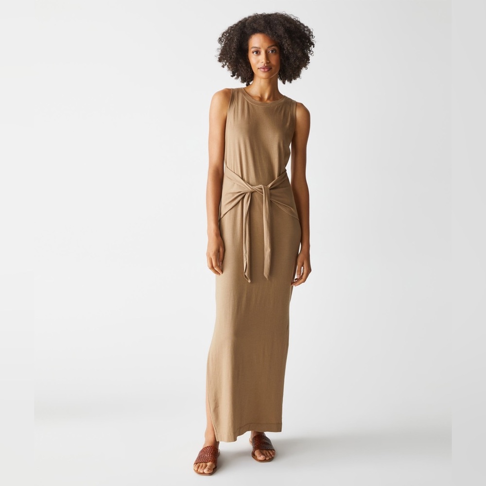 MICHAEL STARS NWOT SOLANGE TIE DRESS - Picture 1 of 6